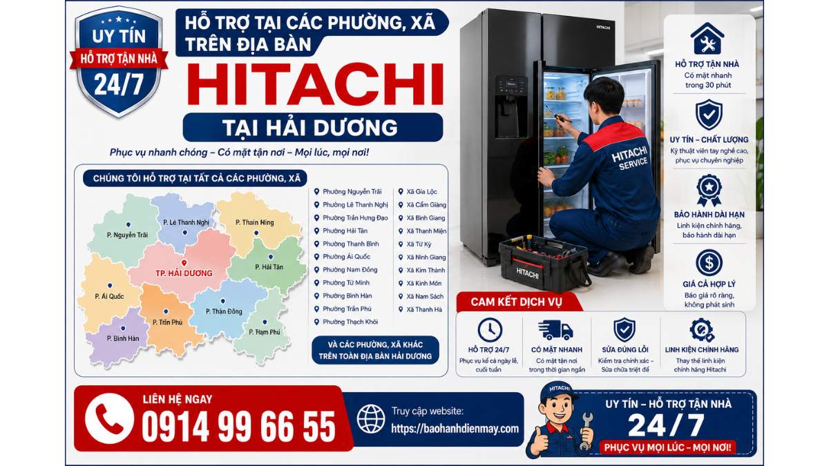 Hỗ Trợ Tại Các Phường, Xã Trên Địa Bàn Hải Dương https://baohanhdienmay.com 0914 99 66 55 Uy Tín – Hỗ Trợ Tận Nhà 24/7