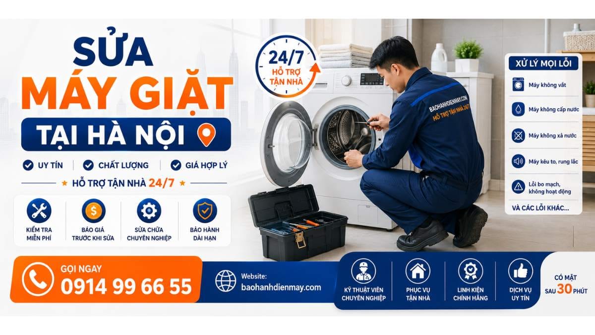 Sửa Máy Giặt tại Hà Nội https://baohanhdienmay.com 0914 99 66 55 Uy Tín – Hỗ Trợ Tận Nhà 24/7